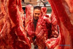 HARGA KEBUTUHAN : Daging Sapi di Gunungkidul Tembus Rp130.000 per kilogram