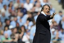 Mancini: United Hanya Beruntung 15 poin