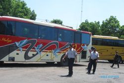 ARUS BALIK :  Di Gunungkidul, Puluhan Bus Pariwisata Diterjunkan Angkut Penumpang