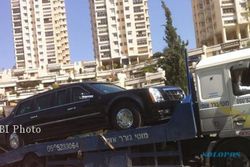 Walah, Salah Isi BBM, Mobil Obama Mogok di Israel