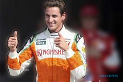 GP F1: Force India Beri Kesempatan Kedua Bagi Adrian Sutil