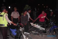 BALAP LIAR : Polisi Tangkap 8 Pembalap Liar di Karanganyar