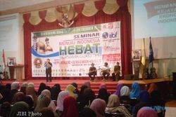  Digelar, Seminar Menuju Indonesia Hebat