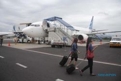Libur Panjang, Penumpang Pesawat di Bandara Adisutjipto Melonjak