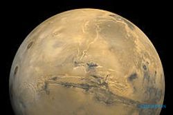 Lab Fisika Universitas John Hopkins Temukan Lapisan Tanah Es di Planet Mars