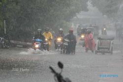 PRAKIRAAN CUACA : Hujan Lebat di Jogja hingga Akhir Pekan
