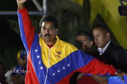 PEMILU PRESIDEN VENEZUELA : Nicolas Maduro Unggul Tipis