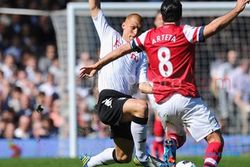 Fulham v Arsenal : 2 Kartu Merah Bawa Arsenal Naik ke Posisi Tiga 