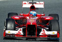 FORMULA 1 : Kalahkan Vettel, Alonso Tercepat di Latihan Terakhir