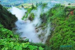 AKTIVITAS KAWAH DIENG : Kawah Timbang Masih Sering Dilanda Gempa