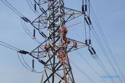PEMBANGUNAN INFRASTRUKTUR : Rasio Elektrifikasi di Indonesia Baru 86,3%