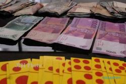 Asyik Judi Domino, 4 Warga Dikosek Polisi