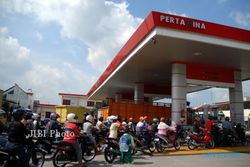 KENAIKAN HARGA BBM : SPBU di Soloraya Mulai Perketat Pembelian BBM Gunakan Jeriken