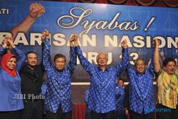 PEMILU MALAYSIA : Perolehan Suara Menurun, PM Najib Razak Terancam Didepak