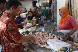Waduh, Hati Ayam Berpenyakit Beredar di Pasar Tradisional Klaten! 