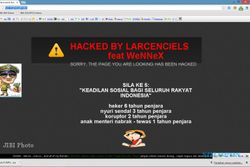 SITUS POLRI DIRETAS: Soroti Hukuman Hacker dan Anak Menteri