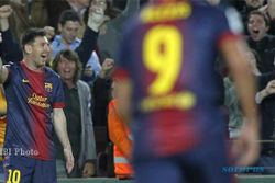 LIGA SPANYOL : Keluar Dari Bangku Cadangan, Messi Bantu Kemenangan Barcelona