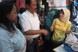 PILGUB JAWA TENGAH : Hadi Prabowo Janji Pikirkan Kondisi Pasar Klewer