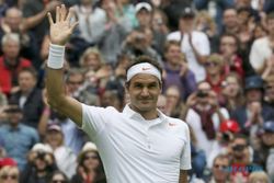 WIMBLEDON : Federer Melaju Mulus ke Babak Kedua