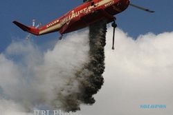Api di TPA Putri Cempo Solo Belum Padam, Helikopter Water Bombing Dikerahkan