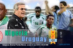 PIALA KONFEDERASI : Prediksi Uruguay vs Nigeria, Pasti Seru!