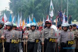 KENAIKAN HARGA BBM : 1.500 Polisi Siaga Hadapi Demo Susulan