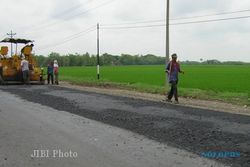 PEMBANGUNAN JALAN DESA : Pembangunan Jalan Lingkar Bumirejo Butuh Dukungan