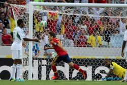NIGERIA Vs SPANYOL :  Gol Cepat Alba Bawa Spanyol Memimpin 1-0
