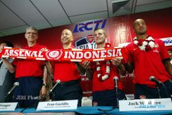 TIMNAS INDONESIA Vs ARSENAL : Arsenal Janji Main Atraktif