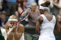 WIMBLEDON : Sabine Lisicki Kandaskan Serena Williams 