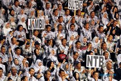 HUT PGRI : Ratusan Guru Klaten Nekat ke Jakarta