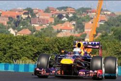 JELANG GP F-1 HUNGARIA : Red Bull Mendominasi, Vettel Tercepat di Latihan Perdana