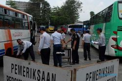 Sebuah Bus di Terminal Giwangan Dinyatakan Tak Layak Jalan