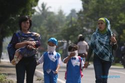 Puluhan Warga Tinggal di Kawasan Rawan Bencana Merapi