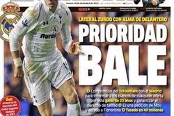 BURSA TRANSFER : Spurs Rela Perbarui Kontrak untuk Bale