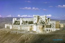WARISAN BUDAYA DUNIA : Crac des Chevaliers di Suriah Hancur, UNESCO Terkejut 