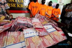 UANG PALSU : Jelang Pilkada, Uang Palsu di Jateng Naik Lebih dari 5.000 Lembar