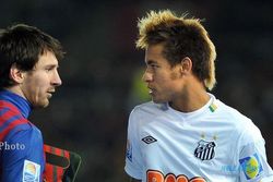 Messi Tolak Bicarakan Persaingan dengan Neymar 