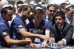 PRAMUSIM BARCELONA: Misi Perdamaian Messi dkk untuk Palestina-Israel