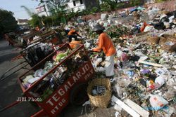 PENGELOLAAN SAMPAH SOLO : Volume Sampah TPA Putri Cempo Naik hingga 20 Ton Per Hari