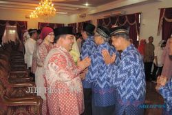 LEBARAN 2013 : Bupati Sukoharjo Gelar Open House untuk Umum