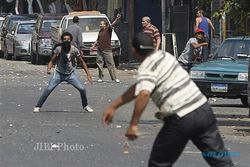  KRISIS MESIR : Lagi, Pendukung dan Penentang Mursi Bentrok, 1 Tewas