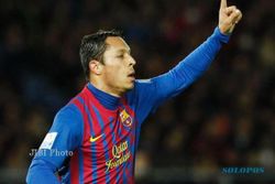 JELANG PIALA SUPER SPANYOL : Adriano Diragukan, Messi Kembali Berlatih
