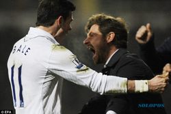 SPEKULASI TRANSFER : Villas Boas Kecam Ancelotti, Tegaskan Bale Tidak Dijual
