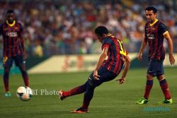 MALAGA 0-1 BARCELONA : Gol Adriano Amankan El Barca di Puncak Klasemen 