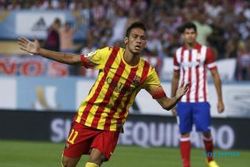 PIALA SUPER SPANYOL : Neymar Selamatkan Barca dari Tikaman David Villa