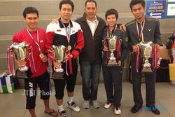 JUARA DUNIA BULU TANGKIS : Minggu, Tontowi/Liliyana dan Hendra/Ahsan Dikirab