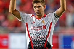 JELANG LIVERPOOL VS MU : Gerrard Yakin The Reds Bisa Pangkas Gap