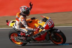 MOTOGP INGGRIS: Rossi Puji Marquez