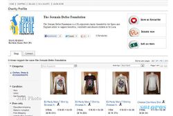 Wow, Defoe Lelang Pakaian di eBay untuk Amal 